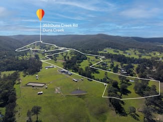 Rural / Farming commercial property for sale at 353 Duns Creek Road Duns Creek NSW 2321 Rural / Farming commercial property for sale at 353 Duns Creek Road Duns Creek NSW 2321