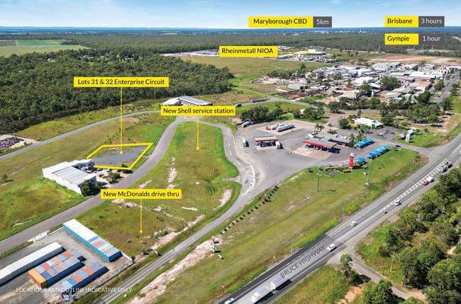Lots 31 & 32 Enterprise Circuit Maryborough West QLD 4650 Lots 31 & 32 Enterprise Circuit Maryborough West QLD 4650