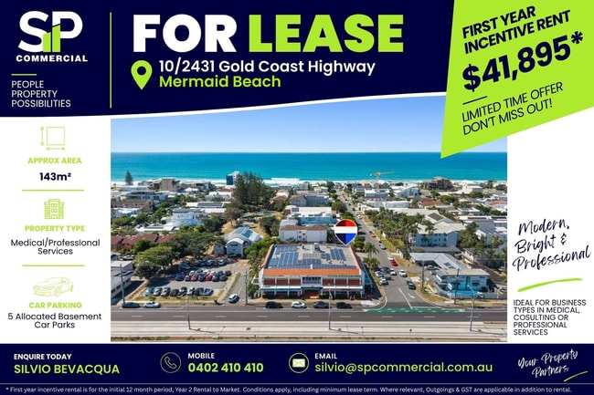 10/2431 Gold Coast Highway Mermaid Beach QLD 4218 10/2431 Gold Coast Highway Mermaid Beach QLD 4218