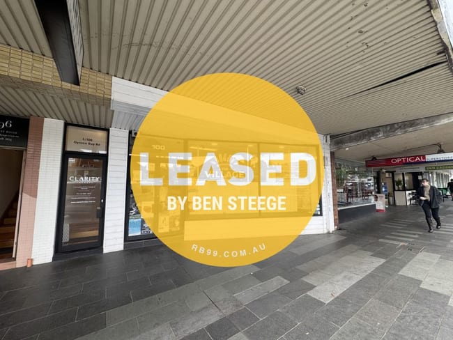 Ground Floor Shop/100 Gymea Bay Road Gymea NSW 2227 Ground Floor Shop/100 Gymea Bay Road Gymea NSW 2227