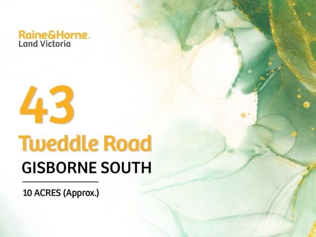 43 Tweddle Road Gisborne South VIC 3437 43 Tweddle Road Gisborne South VIC 3437