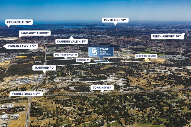 Lot 3/Industrial Precinct Stage 5 Southern River WA 6110 Lot 3/Industrial Precinct Stage 5 Southern River WA 6110