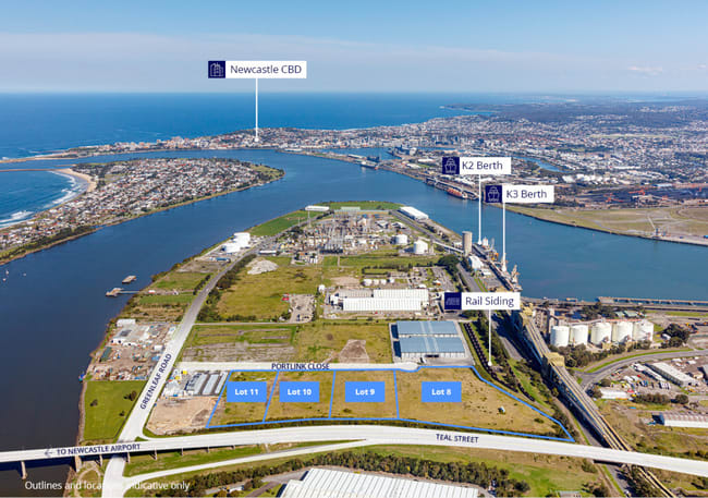 Lots 8, 9, 10 & 11 Portlink Close Kooragang NSW 2304