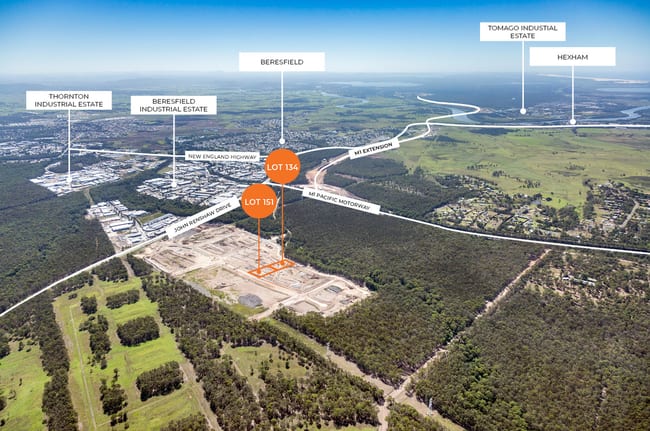 Proposed Lot 134/Viney Creek Dr & 151 Imperial Avenue Black Hill NSW 2322