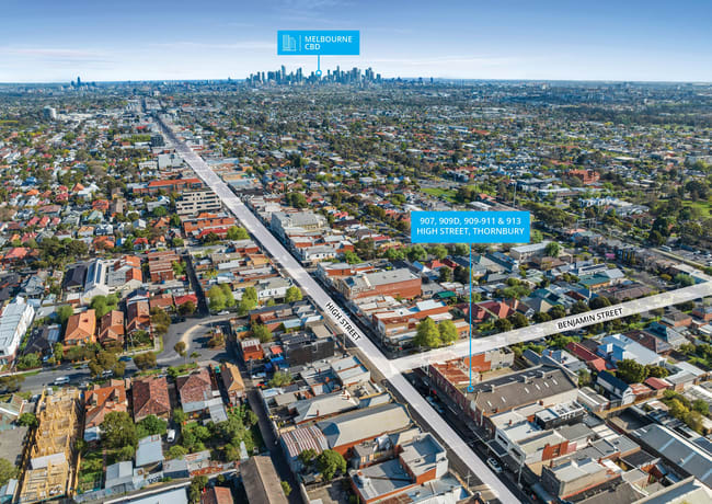 907,909D,909-911&913 High Street Thornbury VIC 3071 907,909D,909-911&913 High Street Thornbury VIC 3071