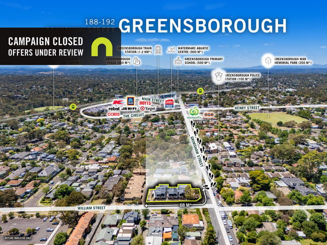188 - 192 Grimshaw Street Greensborough VIC 3088 188 - 192 Grimshaw Street Greensborough VIC 3088