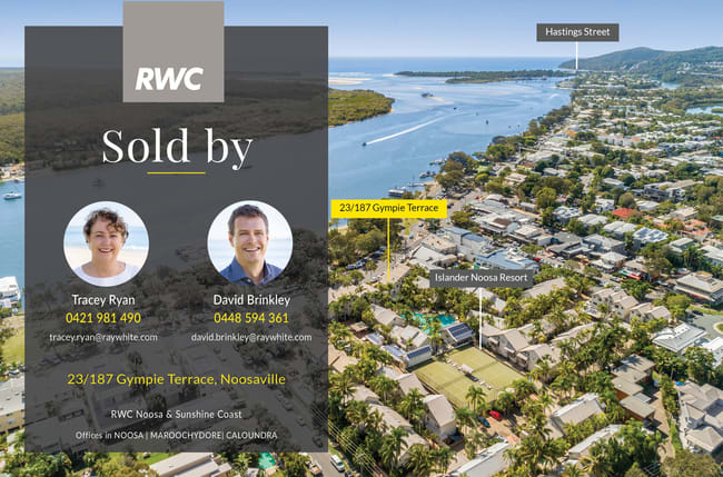 Lot 23/187 Gympie Terrace Noosaville QLD 4566 Lot 23/187 Gympie Terrace Noosaville QLD 4566