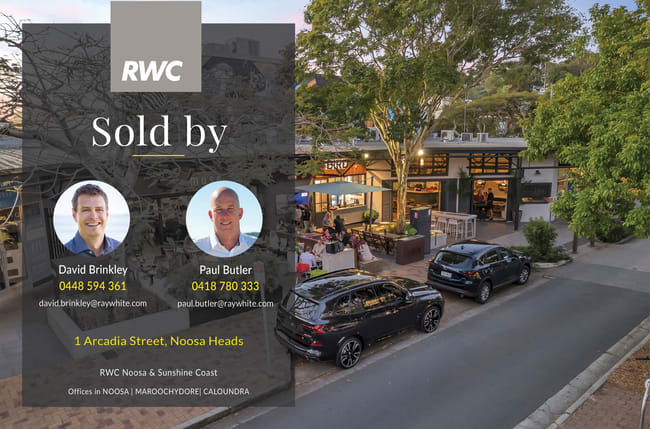1 Arcadia Street Noosa Heads QLD 4567 1 Arcadia Street Noosa Heads QLD 4567