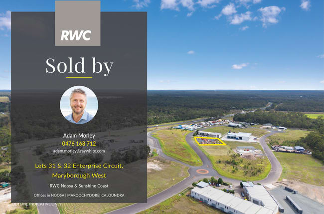 Lots 31 & 32 Enterprise Circuit Maryborough West QLD 4650 Lots 31 & 32 Enterprise Circuit Maryborough West QLD 4650