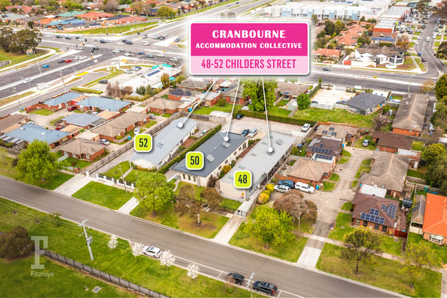 48, 50 & 52 Childers Street Cranbourne VIC 3977 48, 50 & 52 Childers Street Cranbourne VIC 3977