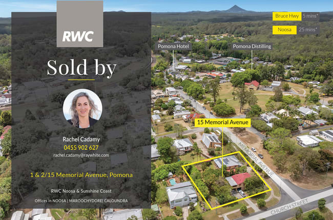 1 & 2/15 Memorial Avenue Pomona QLD 4568