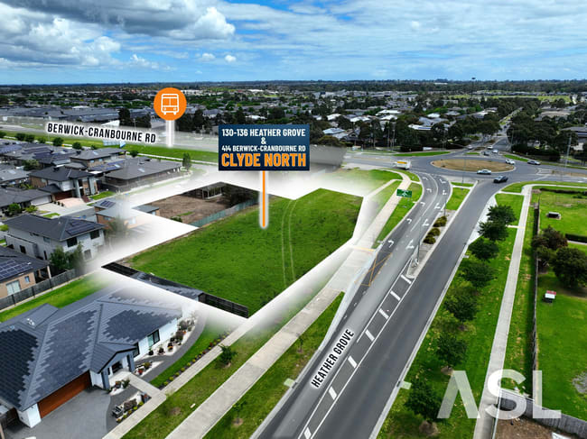 130-136 Heather Gr & 414 Berwick-Cranbourne Rd Clyde North VIC 3978