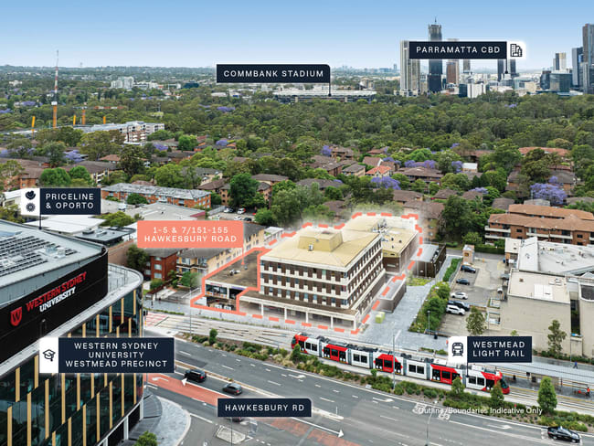 1-5 & 7/151-155 Hawkesbury Road Westmead NSW 2145 1-5 & 7/151-155 Hawkesbury Road Westmead NSW 2145