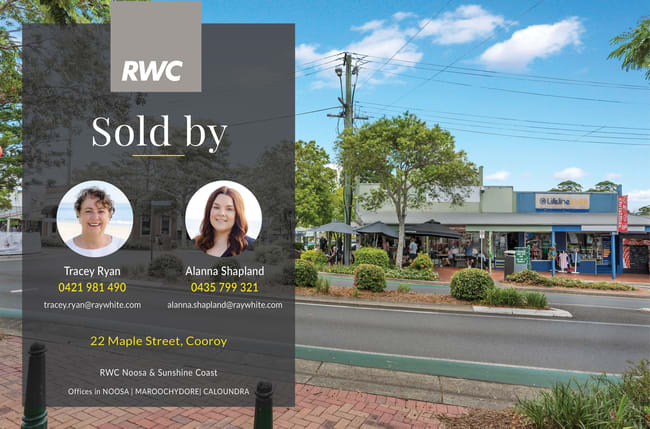 22 Maple Street Cooroy QLD 4563 22 Maple Street Cooroy QLD 4563
