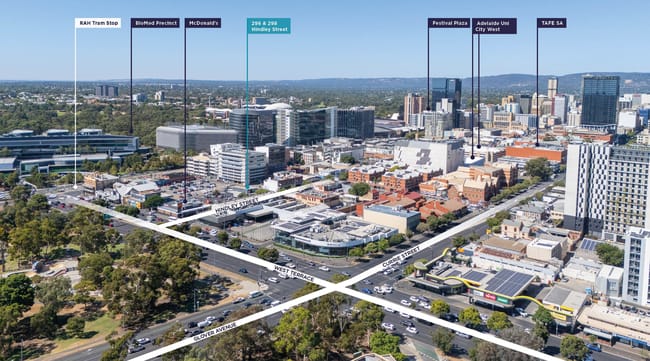 296 & 298 Hindley Street Adelaide SA 5000 296 & 298 Hindley Street Adelaide SA 5000
