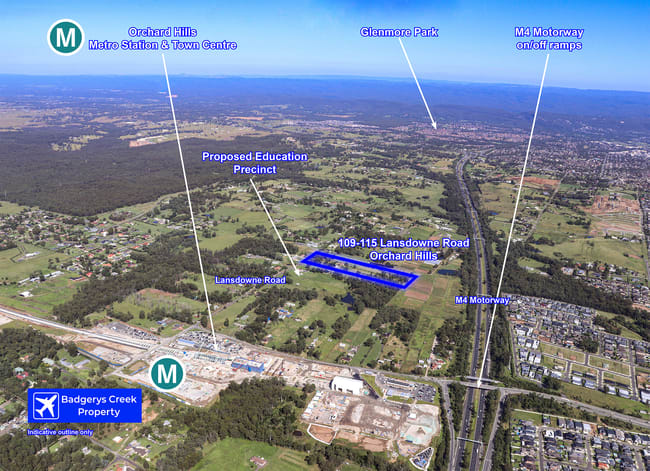 109-115 Lansdowne Road Orchard Hills NSW 2748 109-115 Lansdowne Road Orchard Hills NSW 2748