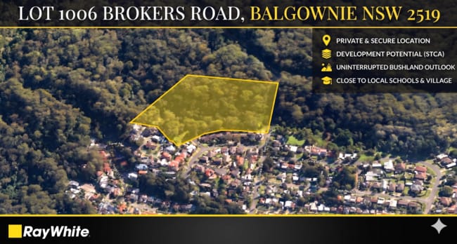 Lot 1006 Brokers Road Balgownie NSW 2519 Lot 1006 Brokers Road Balgownie NSW 2519
