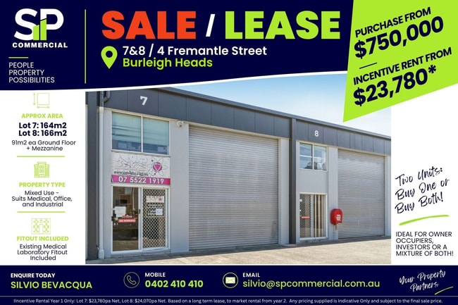 7&8/4 Fremantle Street Burleigh Heads QLD 4220 7&8/4 Fremantle Street Burleigh Heads QLD 4220