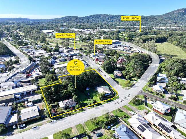 3 Fleming Street, 10 & 12 Scott Street Yandina QLD 4561 3 Fleming Street, 10 & 12 Scott Street Yandina QLD 4561