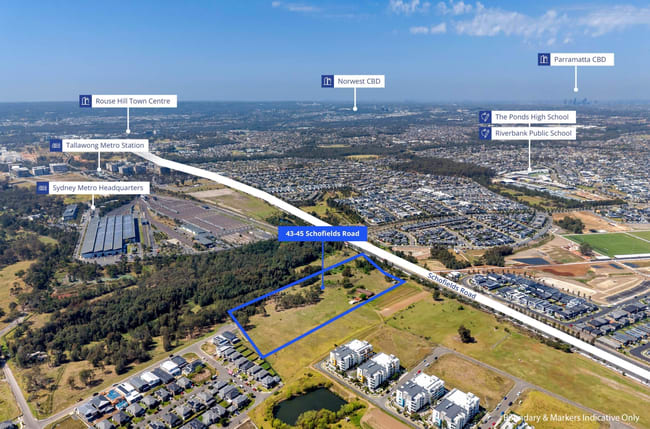 43-45 Schofields Road Tallawong NSW 2762 43-45 Schofields Road Tallawong NSW 2762