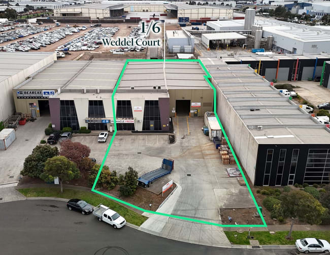 Factory 1 6 Weddel Court Laverton North VIC 3026 Factory 1 6 Weddel Court Laverton North VIC 3026