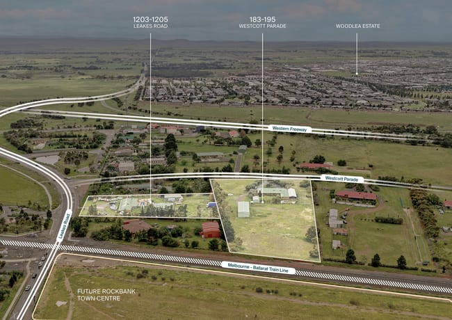 1203-1205 Leakes Road & 183-195 Westcott Parade Rockbank VIC 3335