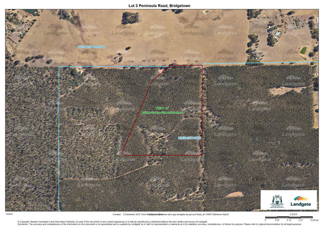 Lot 3 Peninsula Road Bridgetown WA 6255 Lot 3 Peninsula Road Bridgetown WA 6255