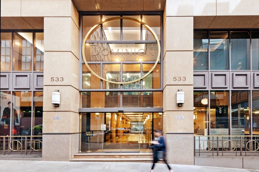 Click to view all images The Dominion Building 533 Little Lonsdale Street Melbourne VIC 3000 - Image 1