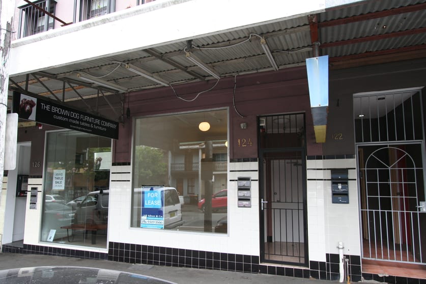 Click to view all images Shop 1 / 124 Regent Street Redfern NSW 2016 - Image 1