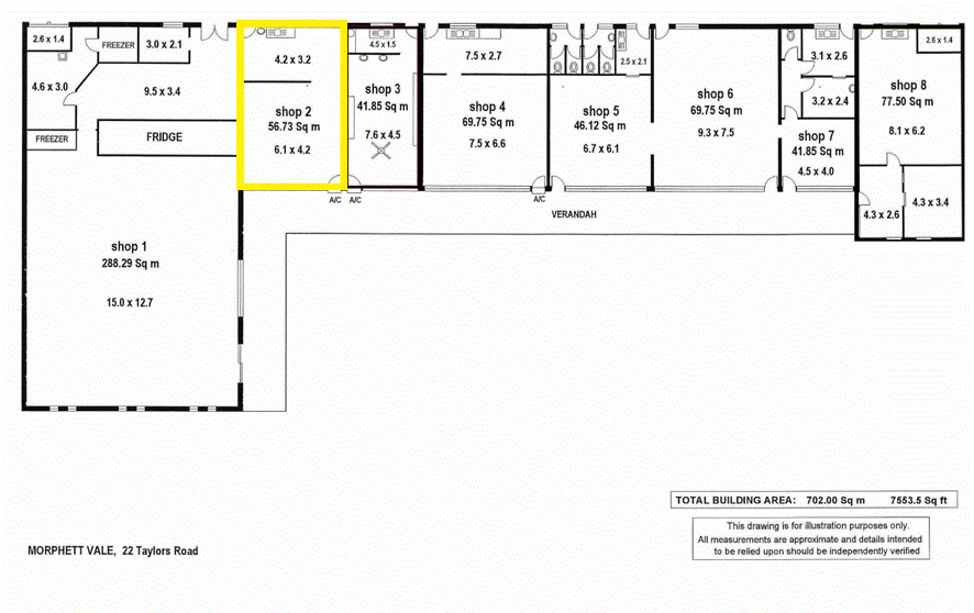 Click to view all images Shop 2, 6-20 Taylors Ave Morphett Vale SA 5162 - Image 2