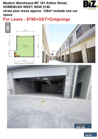 Click to view all images A - P/161 Arthur Street Homebush West NSW 2140 - Image 1
