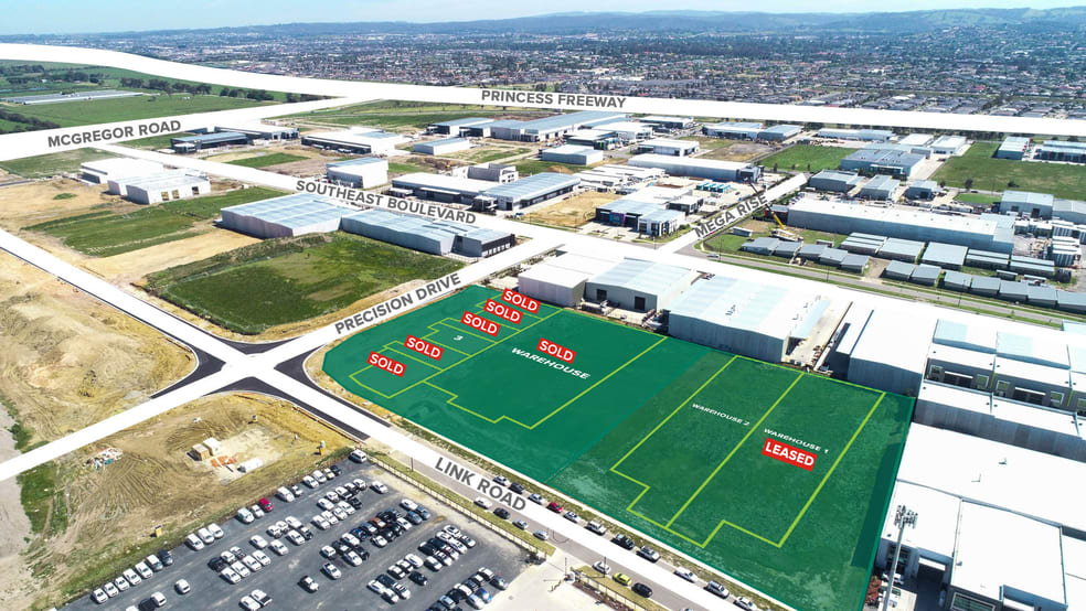 Click to view all images Warehouses 1-3/4-6 Link Road Pakenham VIC 3810 - Image 1
