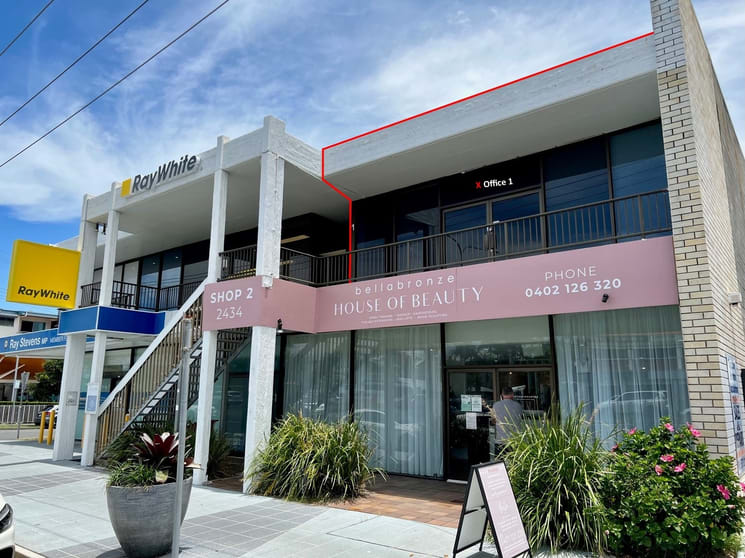 Click to view all images Office 1 / 2434 Gold Coast Highway Mermaid Beach QLD 4218 - Image 1