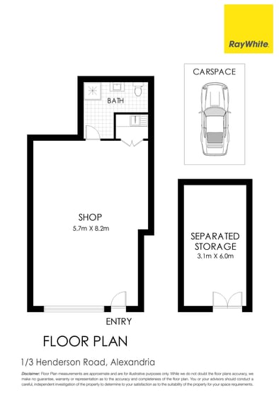 Click to view all images Shop 1/3 Henderson Road Alexandria NSW 2015 - Image 3
