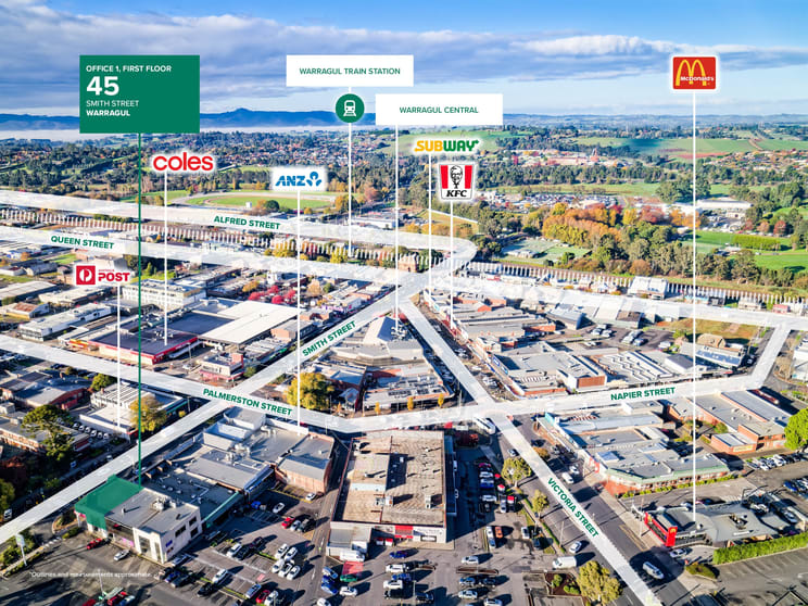 Click to view all images Office 1, FF, 45 Smith Street Warragul VIC 3820 - Image 2