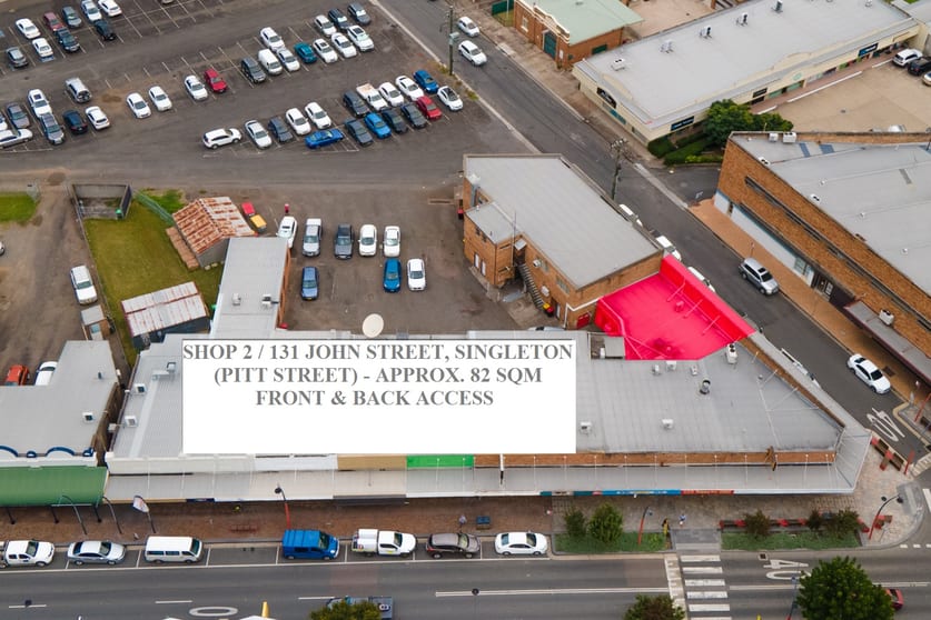 Click to view all images SHOP 2/131 JOHN STREET (PITT STREET) Singleton NSW 2330 - Image 2