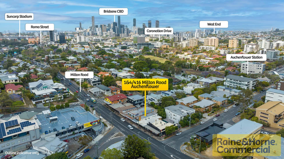 Click to view all images 1 & 4/416 Milton Road Auchenflower QLD 4066 - Image 1