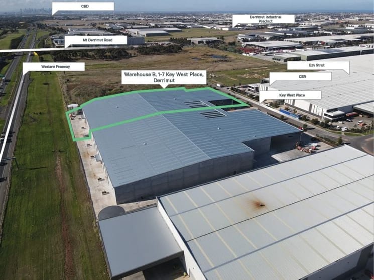 Click to view all images Warehouse B 1-7 Key West Place Derrimut VIC 3026 - Image 1