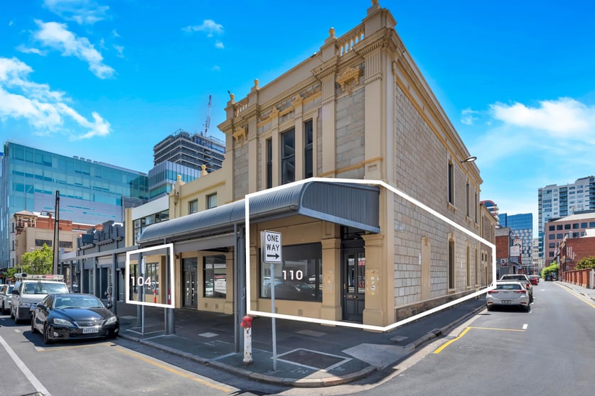 Click to view all images 104 & 110 Flinders Street Adelaide SA 5000 - Image 1