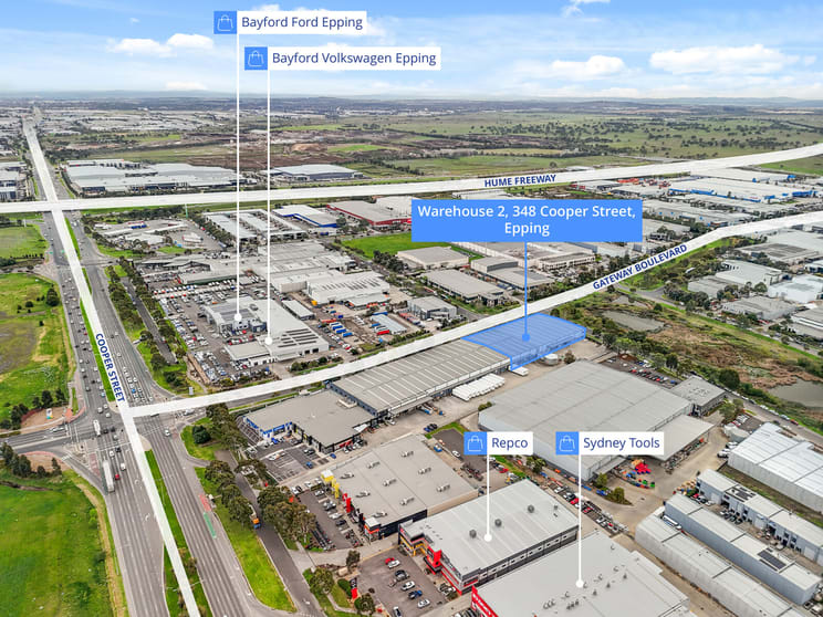 Click to view all images Warehouse 2, 348 Cooper Street Epping VIC 3076 - Image 2