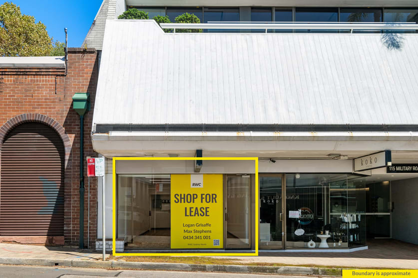 Shop 1/115 Military Road Neutral Bay NSW 2089 - Image 1