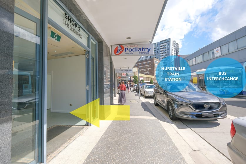 Click to view all images Shop 2/14-16 Ormonde Parade Hurstville NSW 2220 - Image 1