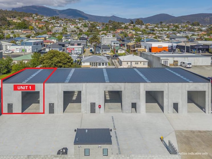 Warehouse 1/Rear, 154 Main Road Moonah TAS 7009 - Image 1
