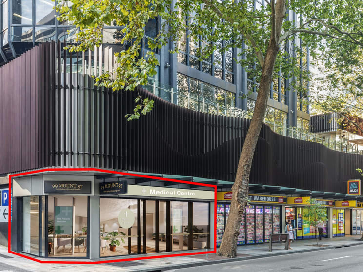 Click to view all images Shop 1/99 Mount Street North Sydney NSW 2060 - Image 1