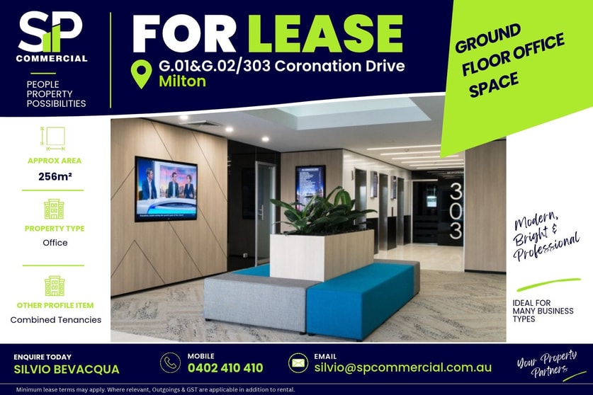 Click to view all images Level G, 0.1/0.2/303 Coronation Drive Milton QLD 4064 - Image 1