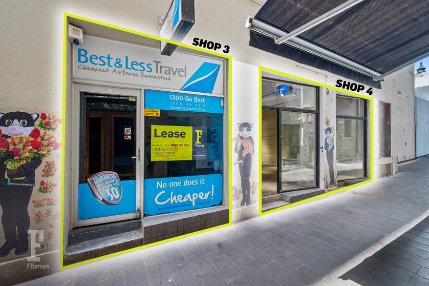 Click to view all images Shops 3 & 4/237-239 Flinders Lane Melbourne VIC 3000 - Image 1