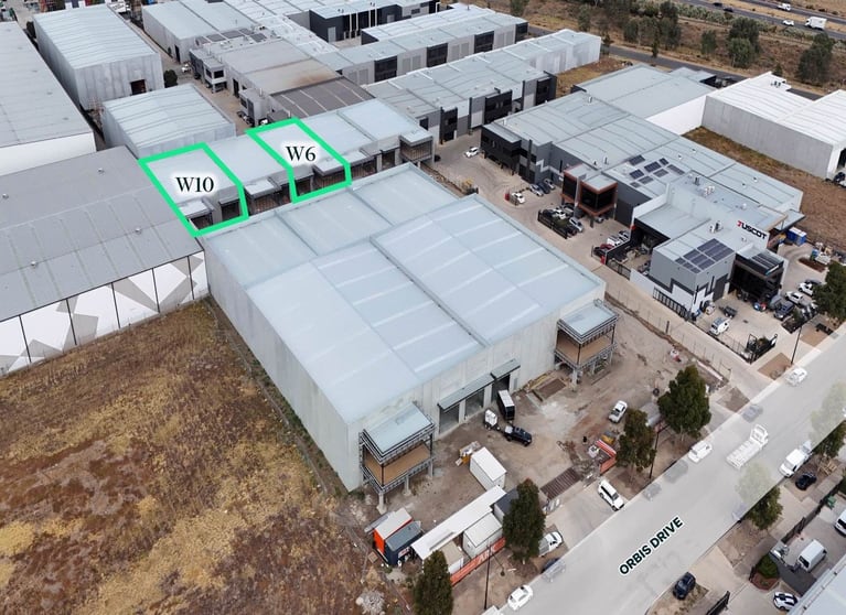 Click to view all images Warehouse 6 & 10 43 Orbis Drive Ravenhall VIC 3023 - Image 1