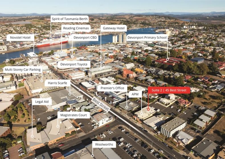 Click to view all images Suite 2/45 Best Street Devonport TAS 7310 - Image 1