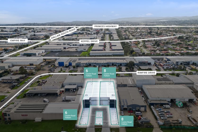 Click to view all images 6 & 8 Centre Road Hallam VIC 3803 - Image 1
