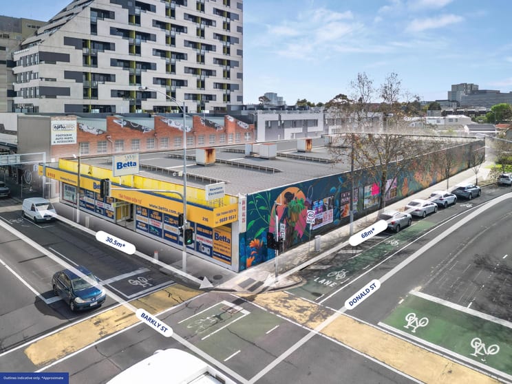 Click to view all images 216-226 Barkly St (cnr Donald St) Footscray VIC 3011 - Image 1